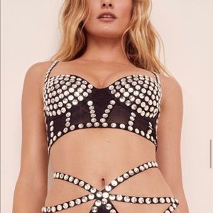 For love and lemons jackpot longline bra